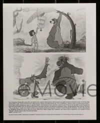4x869 JUNGLE BOOK 3 8x10 stills R90 Disney, great cartoon images of Mowgli & his friends!