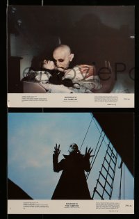 4x141 NOSFERATU THE VAMPYRE 8 8x10 mini LCs '79 Herzog, vampire Klaus Kinski, Isabella Adjani!