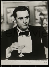 4x814 ONCE UPON A TIME IN AMERICA 4 7x9.75 to 7.75x9.75 stills '84 Robert De Niro, Woods, Leone