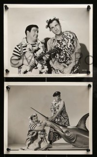 4x760 PARDON MY SARONG 5 8x10 stills '42 cool, wacky images of Bud Abbott & Lou Costello!