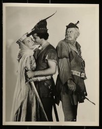 4x764 ROGUES OF SHERWOOD FOREST 5 deluxe 8x10 stills '50 Derek as the son of Robin Hood, Alan Hale!