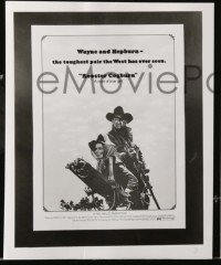4x980 ROOSTER COGBURN 2 8x10 stills '75 great art of cowboy John Wayne & Katharine Hepburn!