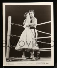 4x559 SQUARE JUNGLE 9 8x10 stills '56 boxing Tony Curtis fighting in the ring, Moore, Borgnine!