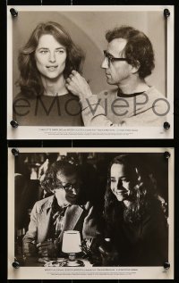 4x627 STARDUST MEMORIES 8 8x10 stills '80 directed by Woody Allen, Charlotte Rampling, Harper!