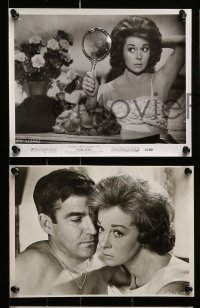 4x628 STOLEN HOURS 8 from 7.25x10.25 to 8x10 stills '63 Susan Hayward, Michael Craig, Diane Baker!