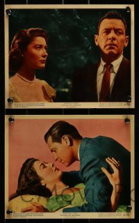 4x039 TOWARD THE UNKNOWN 11 color 8x10 stills '56 images of pilot William Holden & Virginia Leith!