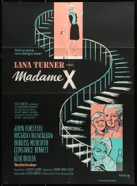 4y237 MADAME X Danish '66 sexy Lana Turner always had a man, but never a name!