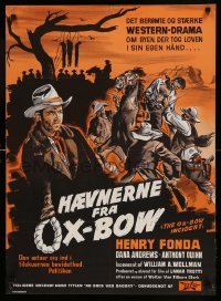 4y247 OX-BOW INCIDENT Danish R60s Henry Fonda, Jane Darwell, and Anthony Quinn!