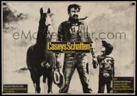 4y074 CASEY'S SHADOW East German 23x32 '80 Matthau tries to win a million bucks on horse racing!