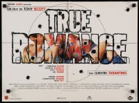 4y396 TRUE ROMANCE French 16x21 '93 Christian Slater, Arquette, written by Tarantino!