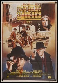 4y306 ONCE UPON A TIME IN AMERICA Spanish '84 Robert De Niro, James Woods, Sergio Leone, Ramon!