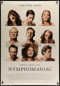 4y060 NYMPHOMANIAC VOLUME I Swedish '13 Lars von Trier, Uma Thurman, sexy cast portraits!