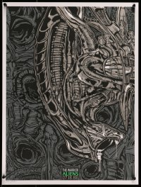 4z078 ALIENS signed #27/86 18x24 art print '11 by Danny Miller, The Warrior edition!