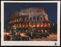 4z057 STAR WARS CELEBRATION EUROPE #15/100 14x18 art print '07 Stormtroopers, Coliseum!