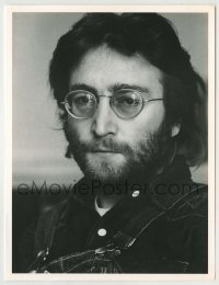 5c208 JOHN LENNON deluxe 8.25x11 photo '90s great close portrait of the Beatle by Annie Leibovitz!