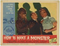 5c136 HOW TO MAKE A MONSTER LC #8 '58 teen Frankenstein Gary Conway, Gary Clarke as teen Werewolf!