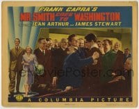 5c150 MR. SMITH GOES TO WASHINGTON LC '39 James Stewart roughed up by newspaper reporters, Capra!