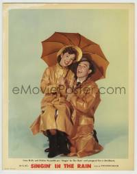 5c170 SINGIN' IN THE RAIN photolobby '52 classic posed portrait of Gene Kelly & Debbie Reynolds!