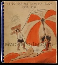 5d019 MGM 1936-37 deluxe campaign book '36 best color and b&w art of their top stars & film ads!