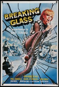 5f021 BREAKING GLASS English 1sh '80 Hazel O'Connor is outrageous & rebellious, post punk!