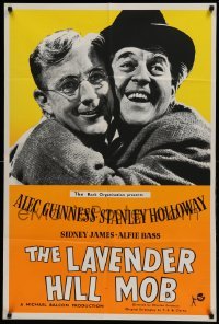 5f077 LAVENDER HILL MOB English 1sh R60s Charles Crichton classic, Alec Guinness, Stanley Holloway