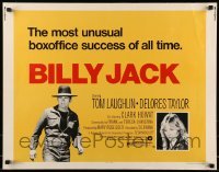 5g041 BILLY JACK 1/2sh R73 Tom Laughlin, Delores Taylor, most unusual boxoffice success ever!