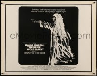 5g052 BRIDE WORE BLACK 1/2sh '68 Francois Truffaut's La Mariee Etait en Noir, Jeanne Moreau!