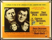 5g062 CAPTAIN NEWMAN, M.D. 1/2sh '64 Gregory Peck, Tony Curtis, Angie Dickinson, Bobby Darin