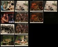 5h280 LOT OF 11 COLOR 8X10 STILLS '60s great scenes from a variety of different movies!