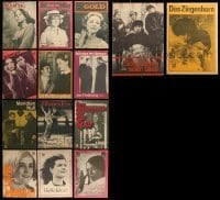5h008 LOT OF 14 EAST GERMAN PROGRAMS '70s great images from a variety of different movies!