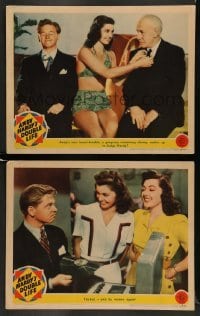 5j899 ANDY HARDY'S DOUBLE LIFE 2 LCs '42 Mickey Rooney, sexiest Esther Williams!