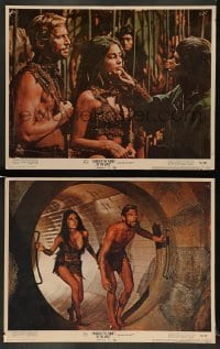 5j905 BENEATH THE PLANET OF THE APES 2 LCs '70 images of James Franciscus, sexy Linda Harrison!