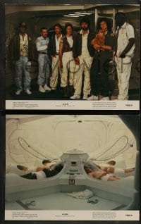 5j741 ALIEN 4 color 11x14 stills '79 Ridley Scott classic, Tom Skerritt, John Hurt, Kotto!