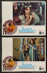 5j033 ALICE'S RESTAURANT 8 int'l LCs '69 Arlo Guthrie, Quinn, musical directed by Arthur Penn!