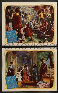 5j039 AS YOU LIKE IT 8 LCs R49 Sir Laurence Olivier in William Shakespeare's romantic comedy!