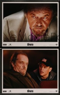 5j009 DEPARTED 10 LCs '06 Leonardo DiCaprio, Matt Damon, Jack Nicholson, Wahlberg, Sheen, Scorsese!