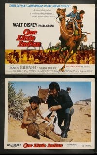 5j021 ONE LITTLE INDIAN 9 LCs '73 Disney, James Garner, Vera Miles, wacky camels!