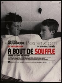 5k574 A BOUT DE SOUFFLE French 1p R10 Jean-Luc Godard classic, Jean Seberg, Jean-Paul Belmondo