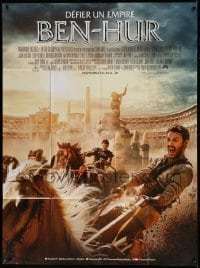 5k613 BEN-HUR French 1p '16 Jack Huston in the title role as Judah during chariot race!