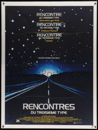 5k658 CLOSE ENCOUNTERS OF THE THIRD KIND French 1p '77 Steven Spielberg sci-fi classic!