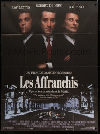5k741 GOODFELLAS French 1p '90 Robert De Niro, Joe Pesci, Ray Liotta, Martin Scorsese classic!