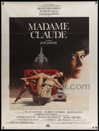 5k806 MADAME CLAUDE French 1p '77 Francoise Fabian provides prostitutes for the government!