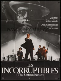 5k962 UNTOUCHABLES teaser French 1p '87 Kevin Costner, Robert De Niro, Sean Connery, Brian De Palma