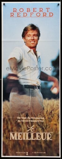 5k557 NATURAL French door panel '84 best image of Robert Redford throwing baseball in field!