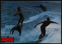 5k055 POINT BREAK German LC '91 Keanu Reeves, Patrick Swayze, cool surfing scene!