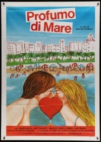 5k322 BETTER LATE THAN NEVER Italian 1p '83 Bryan Forbes, art of lovers on the French Riviera!