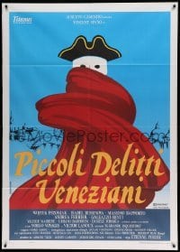 5k492 VENETIAN RED Italian 1p '90 Rouge Venise, Vincent Spano, cool different artwork!