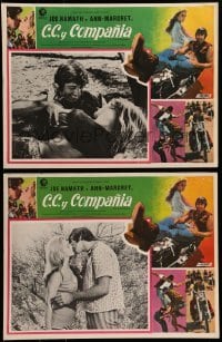 5k151 C.C. & COMPANY 2 Mexican LCs '72 great images of biker Joe Namath with sexy Ann-Margret!