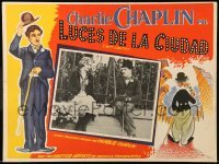 5k180 CITY LIGHTS Mexican LC R50s Charlie Chaplin as the Tramp with blind Virginia Cherrill!