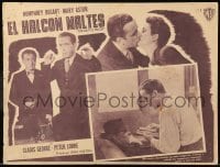 5k218 MALTESE FALCON Mexican LC R50s Humphrey Bogart looks through Walter Huston's wallet!